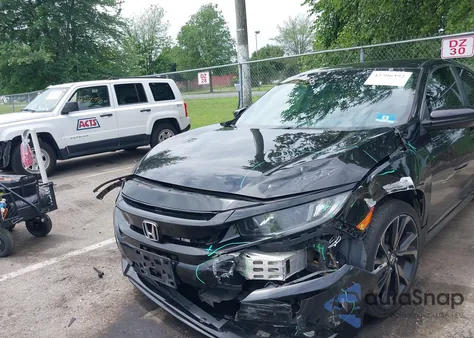 2020 Honda Civic Sport из США, поврежденный, VIN 2HGFC2F8XLH546512